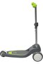 Mika LED Scooter for Kids - Adjustable, Foldable, LED Lights, Green - 3