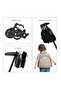 Comfo Max 7-in-1 Tricycle for Kids From 10M-6Y+, Black - 4