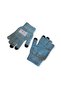 Gray Color Wool Gloves Unisex (Ww2 N.Germany Stamped) - 4