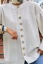 Women's Stylish and Sporty Button Detailed Cardigan - 5