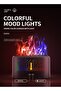 Simulation Flame Air Aromatherapy Humidifier 200ml 4.5W LU1524-5 White - 4
