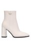 25K137 Women's Heeled Boots Beige