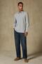 Castle Pike Cotton Comfort Fit Light Grey Polo Neck Men's Plain Polo Shirt - 2