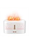 Simulation Flame Air Aromatherapy Humidifier 200ml 4.5W LU1524-5 White