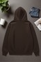 Unisex Nyc Design Printed Hooded Sweatshirt - 3