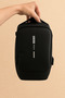 Anti-Theft Waterproof Crossbody Shoulder Bag (30X16X8 cm) - Hidden Pocket, 5 Compartments - 2