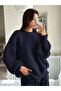 Women's Oversize Knitwear Sweater - 3