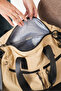 Rosa Rosetti Beige Women's Multi-Compartment Waterproof Crinkle Daily Crossbody and Shoulder Bag - 4