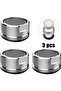 3PCS Brass Water Saving Faucet Tap Aerator M24 Thread Bathroom Faucet Bubbler Stainless Steel Rep... - 2