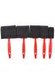 5PCS Sponge Foam Paint Brush Oil Stain Polyurethane Craft Art Paint Brush Set Foam Sponge Graffit... - 8