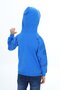 Cobalt Boys' Relax Fit Hooded Pocket Raglan Sleeve Printed Sweatshirt - 2 Thread - 4