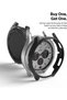 Slim Case Compatible with Galaxy Watch 4 Classic 42mm (2 Pack) - Clear & Black - 6