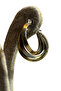- Irem 3914 Three Color Spiral Steel Hoop Earrings - 3