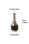 50mm 1/4 In Hex Handle Quick Coupling Drill Bit Depth Magnetic Screwdriver Bit Quick Change Adap... - 5