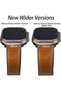 Magnetic Leather Watch Band for Apple Watch (49/45/44/42mm) - Genuine Leather, Magnetic Buck - 2