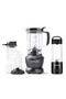 Blender Combo 1000 Watts with Portable Blender Black - 2