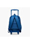the Hedgehog Print 5-Piece Trolley Backpack Set - 16 inches - 5