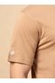 Men Brown Sports City Club Graphic Print Short Sleeve T-Shirt - 8