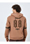 Coffee Brown Relaxed Fit Hoodie - 5