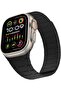 Silicone Magnetic Adjustable Loop Strap for Apple Watch (/42/44/45/46/49mm)