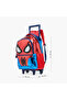 Spider-Man Print Trolley Backpack with Retractable Handle - 16 inches - 2