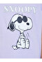 Teens Lilac Snoopy Print T-Shirt and Pyjama Set - 3