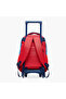 Spider-Man Print Trolley Backpack with Retractable Handle - 16 inches - 5