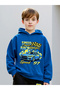 Teens Racing Car Hoodie and Joggers Set - 4