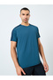 Regular Fit Shoulder Contrast Detail Athleisure T-Shirt - 3