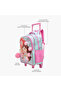 Princess Trolley Bag for Girls 5-8 Years with Adjustable Strap - 8
