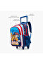 Printed Trolley Bag for Boys 5-8 Years with Water Resistant Fabric - 8