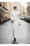 Women's New Season Top-Bottom Stone Buttoned Skirt Suit Model - 2