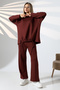 Tesettür Modal Büzgülüd Sports Bottom Top Set - 4