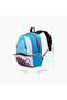 Shark Print Backpack with Adjustable Straps and Zip Closure - 13 inches - 4