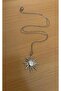 Special Series Sun Figured Steel Silver Color Necklace - 7
