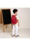 Solid Backpack with Adjustable Straps and Zip Closure - 17 inches - 3