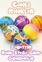 3Pcs Stress Ball Pu Educational Hand Strengthener Cat Toy Soft No Stress Toy Ball Top 6cm - 3