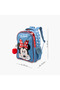 Minnie Mouse Print Backpack with Adjustable Straps and Zip Closure - 16 inches - 4