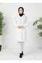 Women's New Season Stone-Collared Pants with Half Zipper K Hooded Top-Bottom Tunic Set