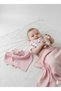 4-Piece Muslin Baby Girl Bandana Bib 100% Cotton Drool-Absorbent Mouth Cloth Feeding Teething Neck Collar Set