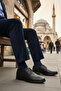 Black Genuine Leather Gel Sole Lace-Up Men's Classic Shoes 425 m