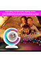 Karaoke Portable Bluetooth Speaker with Two Wireless Mics (White) - 6