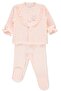 Interlock Paddyed Pajama Set 2 Pieces (Little Lady/25) Pink