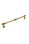 549.01 Matte Gold Furniture Handle 224 mm |   Kitchen Cabinet and Drawer Handle
