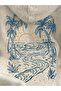 3Iplik Hooded Palm Tree Patterned Sweatshirt - 3