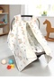 New Product 100% Cotton Double Layer Muslin Stroller Cover and Cushion (Single-Sided Use) - 3
