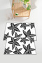Digital Printed Washable and Non-Slip Based Starfish Bath Mat Toilet Set