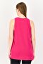 Women Standard Fit Sleeveless Training Tank Top, Dark Pink - 3