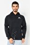 Men Therma Fit Long Sleeve Training Hoodie, Black
