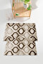 Digital Printed Washable and Non-Slip Base Mug Model Patterned Bath Mat Toilet Set
